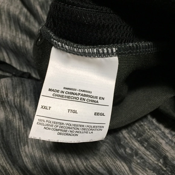 Nike Toronto Raptors NBA Pants Men’s XXLT Gray (Inseam 33) Drawstring - Picture 8 of 11